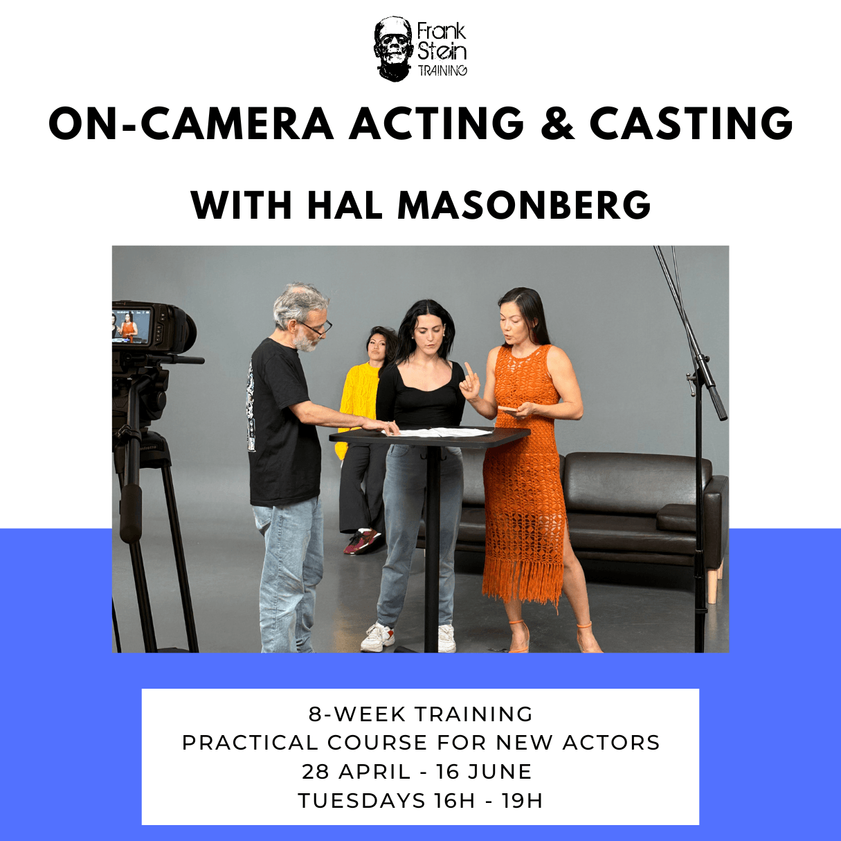 Elevate Your On-Camera Acting and Casting Skills